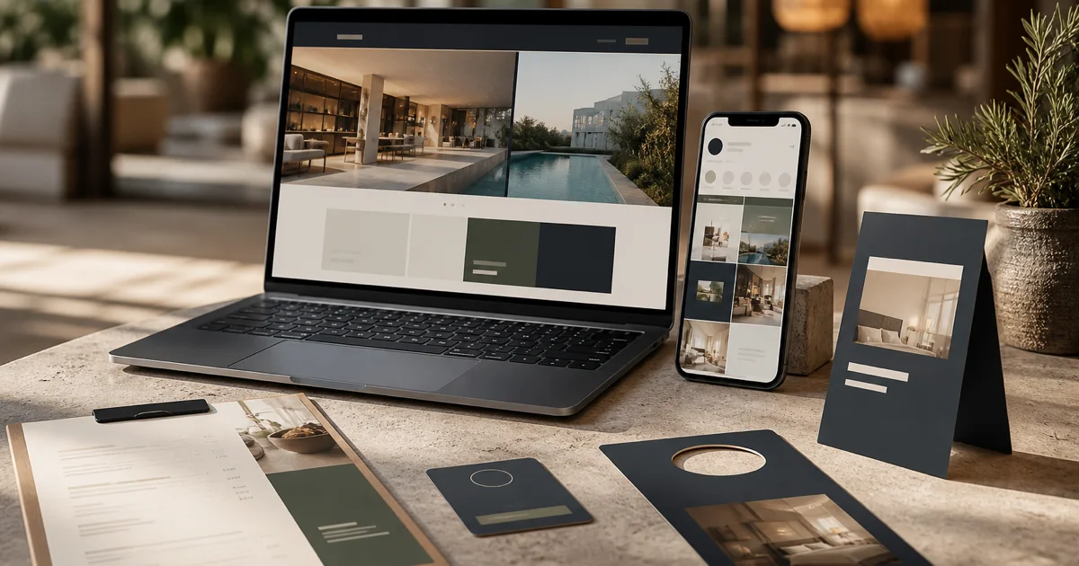 Hospitality brand refresh