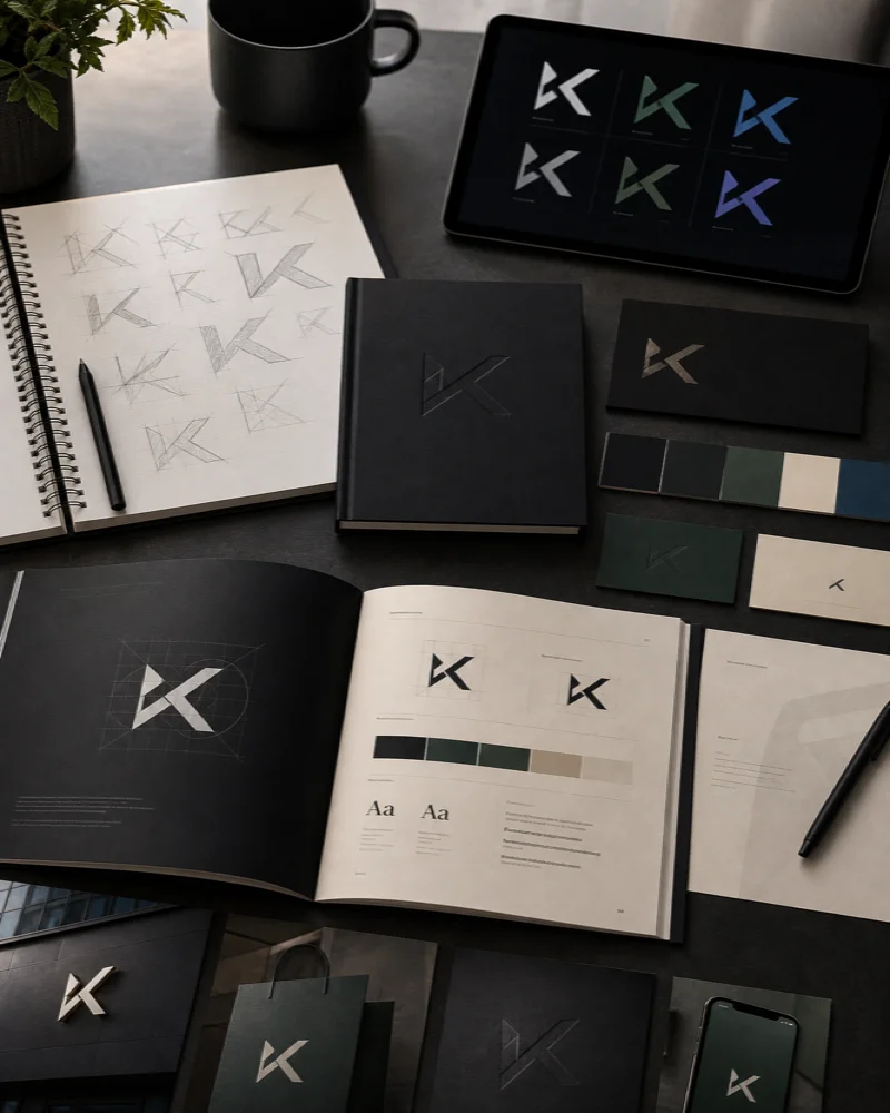 Logo & Brand Book — Krivon AI Digital Technologies